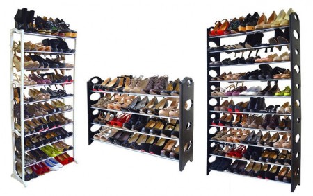 groupon shoe rack