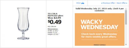 IKEA - Calgary Wacky Wednesday Deal of the Day (July 27) B